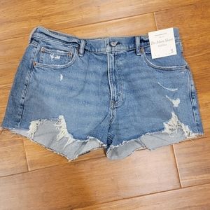 Abercrombie & Fitch Mid Rise Mom Short